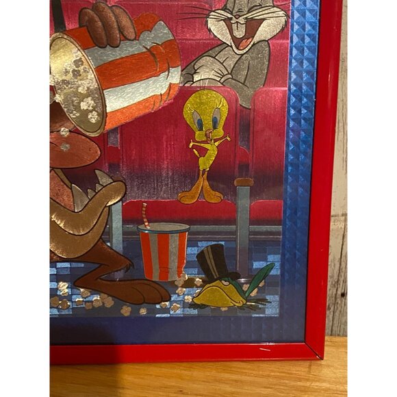 Magic Effects Looney Tunes 3D Holographic Picture Foil Art At the Movies Taz - Picture 4 of 7